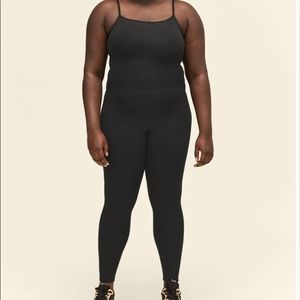 NWT Girlfriend Collective Black Unitard